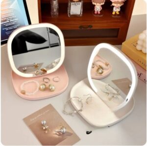 Espejo Plegable Con Luz Led