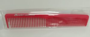 Peine comair rojo 18 cm