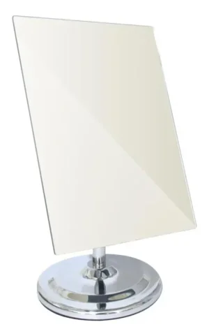 Espejo metal con pie rectangular      Cod -E4030